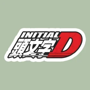 استیکر ژله ای طرح INITIAL D J31 - متوسط