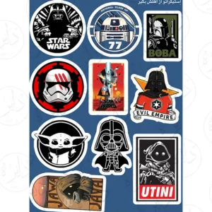 استیکر کالکشن طرح STAR WARS D9