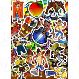 استیکر کالکشن طرح کراش H1