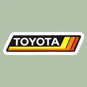 استیکر ژله ای طرح TOYOTA F45 - متوسط
