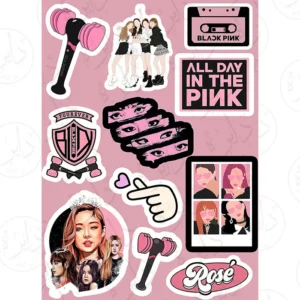 استیکر کالکشن طرح BLACK PINK B16