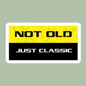 استیکر ژله ای طرح JUST CLASSIC F54 - متوسط