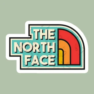 استیکر ژله ای طرح THE NORTHFACE B14 - بزرگ