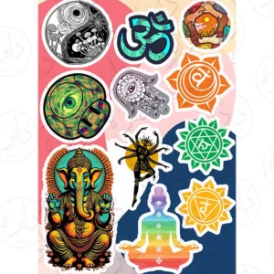 استیکر کالکشن طرح چاکرا F40