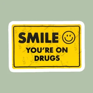 استیکر ژله ای طرح SMILE i6 - بزرگ