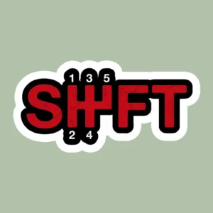 استیکر ژله ای طرح SHIFT F59 - بزرگ