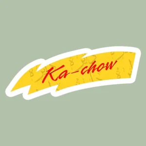استیکر ژله ای طرح KA-CHOW A14 - متوسط