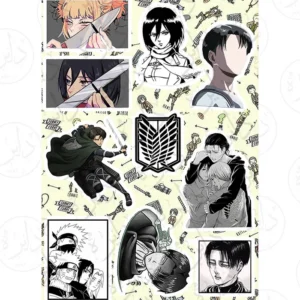 استیکر کالکشن طرح ATTACK ON TITAN A9