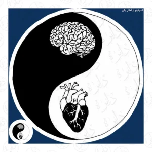 استیکر بزرگ طرح یین یانگ