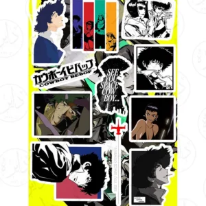 استیکر کالکشن طرح COWBOY BEBOP A36