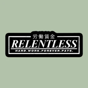 استیکر ژله ای طرح RELENTLESS F62 - متوسط