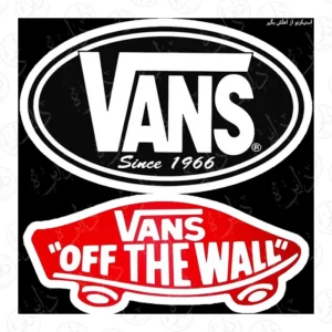 استیکر بزرگ طرح VANS