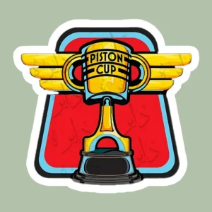 استیکر ژله ای طرح PISTON CUP A12 - بزرگ