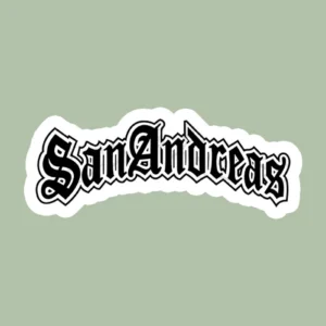 استیکر ژله ای طرح SAN ANDREAS i29 - متوسط