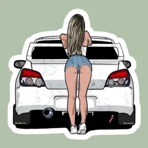 استیکر ژله ای طرح SUBARU IMPREZA F67 - بزرگ