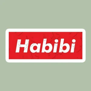 استیکر ژله ای طرح حبیبی i8 - متوسط