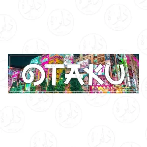 استیکر اسلپ طرح OTAKU S55