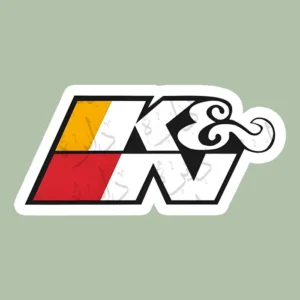 استیکر ژله ای طرح K&N F22 - متوسط