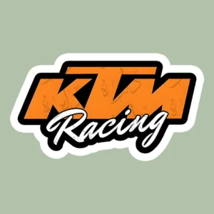 استیکر ژله ای طرح KTM RACING F24 - بزرگ