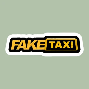 استیکر ژله ای طرح FAKE TAXI F49 - بزرگ