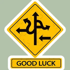 استیکر ژله ای طرح GOOD LUCK F71 - متوسط