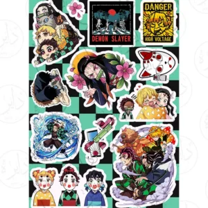 استیکر کالکشن طرح DEMON SLAYER A43
