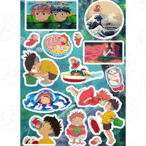 استیکر کالکشن طرح PONYO A5