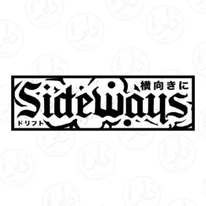 استیکر اسلپ طرح SIDEWAYS S53