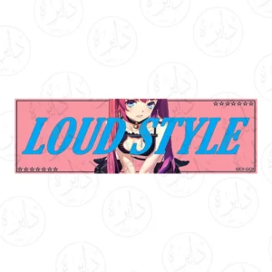 استیکر اسلپ طرح Loud Style  S123