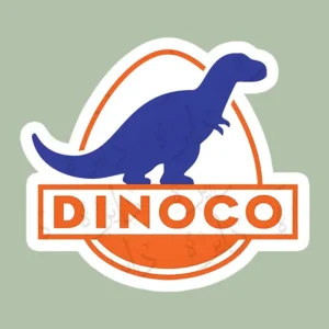استیکر ژله ای طرح DINOCO G26 - متوسط