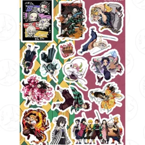 استیکر کالکشن طرح Demon Slayer A24